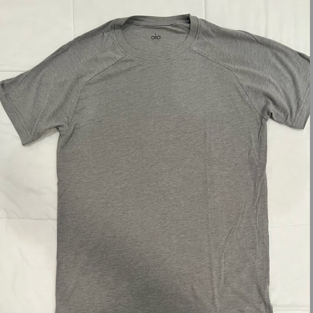 Alo Triumph Heather Grey T-Shirt